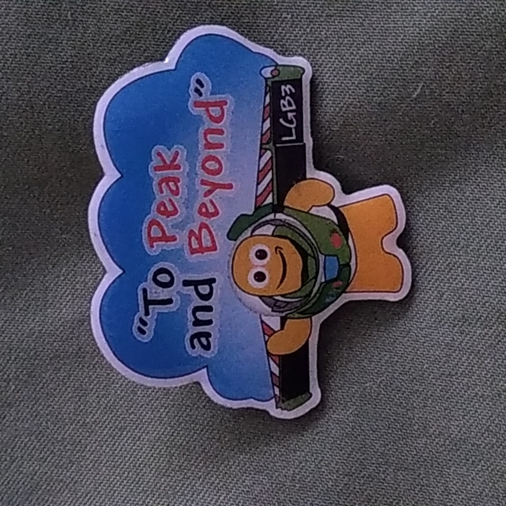 Amazon Employee Peccy Pin "To Peak and Beyond" Buzz Lightyear Peccy